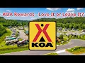 Why We Love Camping at KOA Campgrounds Is the KOA Rewards Membership Worth It