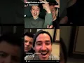 Jordan Knight and Jonathan Knight on Joey McIntyre live w He s son so cool on Instagram