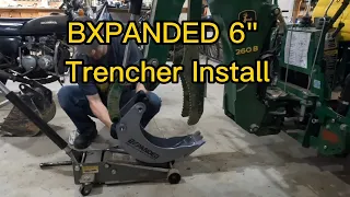 BXPANDED 6 Bucket Install On 260B Backhoe