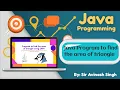 Java Program to find the area of triangle
