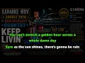 Alex Hall - Keep Livin' KARAOKE WBV COUNTRY NEW RELEASES 18 AUGUST 2026