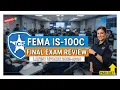 FEMA IS 100C Final Exam Latest Update 2026 Introduction to the Incident Command System Review