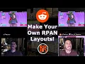 RPAN Studio Tutorial - Make Your Own Layouts for Reddit Broadcasts