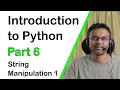 Introduction to Python - Part 6