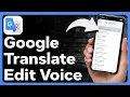 How To Change The Voice In Google Translate