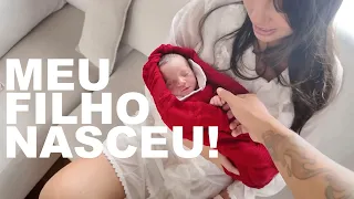 Meu filho nasceu!