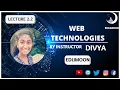 Web Technologies 2 2 - Elements of Objects in JavaScript