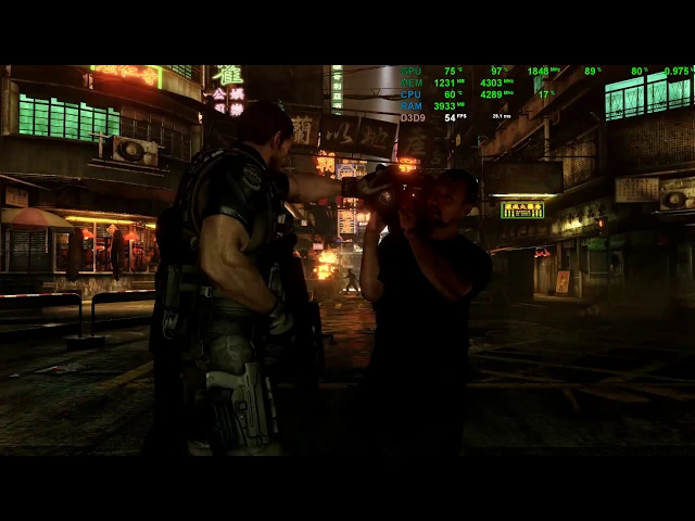 Resident Evil 6 Screen Space Ray Tracing  1440p + GTX 1070ti