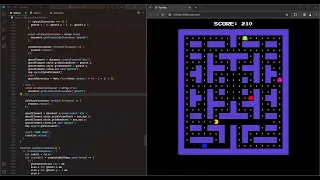 ASMR Programming - Coding PacMan