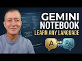 Learn languages with NotebookLM
