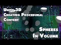 Volumetric Sphere 3D Texture in Unity