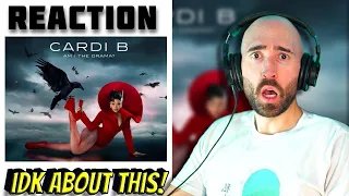 did she miss cardi b check please first reaction 