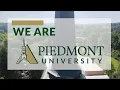 We are Piedmont University