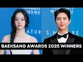 61st Baeksang Arts Awards 2025: Complete Winners List