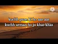 Aashayein (Lyrics) |KK|Salim-Suleman|@tipsofficial #songlyrics