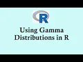 Statistics using R programming Using Gamma distribution with R programming