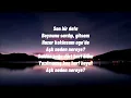 Gripin Aşk neden nereye (Sözleri/lyrics)