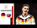 2 Mesmerizing WIRTZ ASSISTS! | Germany vs. Slovakia 6-0 | Highlights – World Cup Qualifiers