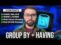 MySQL GROUP BY HAVING Advanced SQL Filtering Techniques