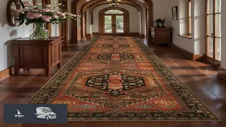 3x10ft Hallway Rug Long Runner Rug Vintage Kitchen Carpet for Entrance Bedroom