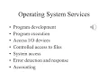 Operating Systems Lecture 2 Part 1