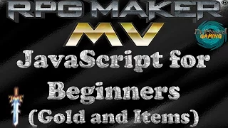 RPG Maker Tutorial JavaScript for Beginners Add Gold and Items