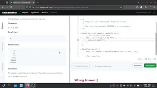 7 Hackerrank Problem Solving - Staircase