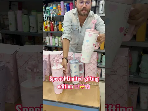 Limited edition tumblers for gifting 🎀💝🌸✅ #tumblers #shorts #trending