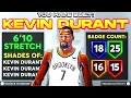 NBA 2K23 KEVIN DURANT 6 10 STRETCH FOUR BUILD - OVERSIZED POINT GUARD BUILD