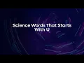 Science Words That Starts With U