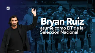 Bryan Ruiz asume como DT de la Selección de Costa Rica