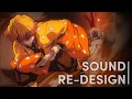 Download Lagu Demon Slayer - Zenitsu Agatsuma's Thunder Breathing, First Form | Sound Re-Design
