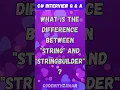 string vs StringBuilder in C Performance Explained with Examples