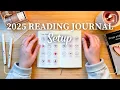 2025 MINIMALIST READING JOURNAL SETUP