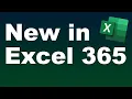 What s New in Excel 365 - New Excel Features for 2019 like XLOOKUP Data Types De-Selecting Cells