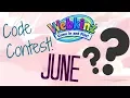 Webkinz Code Contest June