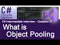 C Intermediate Interview Questions - What is Object Pooling