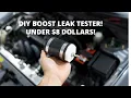 How to create your own boost leak tester under 8 dollars how to test for boost leaks