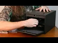 Stack-On Quick Access Single Gun Safe w Electronic Lock