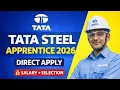 Tata Steel Apprentice Vacancy 2026 Freshers Apply Full Details Hindi By Vibhash