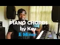 Chords in the Key of E minor Em chords