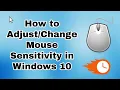 How to Mouse Sensitivity in Windows 10