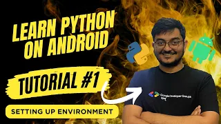 Setting up environment to learn python in Android