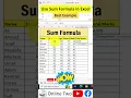 Download Lagu Sum Formula In Excel | Excel Formula | Sum Function
