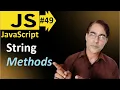 JavaScript String Methods JavaScript basic lesson - 49 JavaScript for beginners