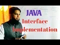 Interface implementation in java