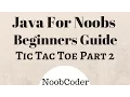 Tic Tac Toe GUI Project Part 2 Java Swing