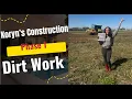Koryn s Construction Ep 1 Breaking Ground Beating Delays