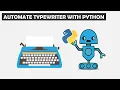 Automating Typewriter with Python Selenium