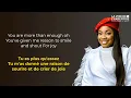 Download Lagu Mercy Chinwo - More Than Enough - Traduction française